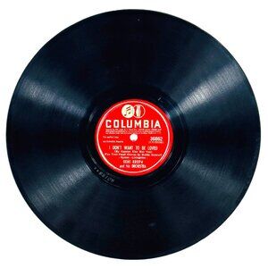 Gene Krupa I Don’t Want To Be Loved 10in Shellac 78 RPM Columbia 36862